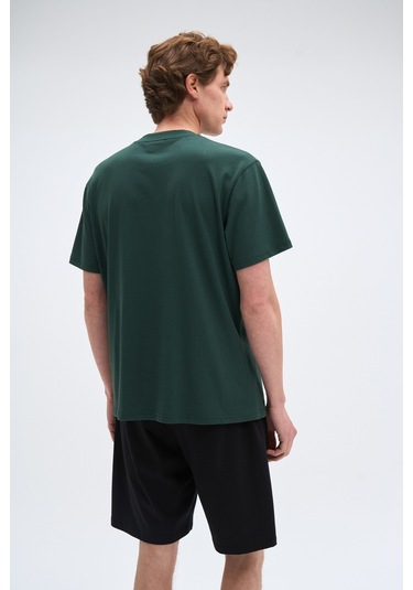 Relax Mode Erkek Kısa Şortlu Pijama Takımı - 2066r Yeşil