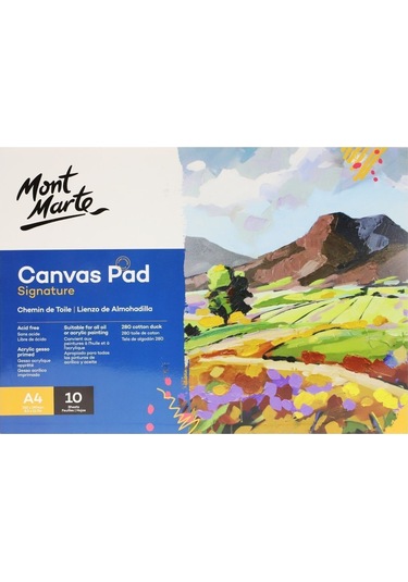 Mm Kanvas Pad Blok Signature A3 10 Sayfa