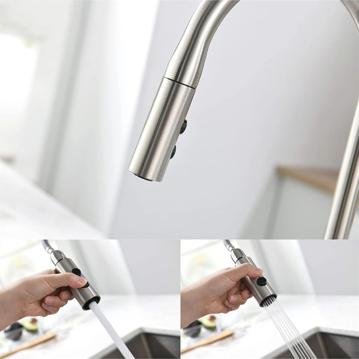 Boheme Power İnox Spiralli Evye Bataryası Inox