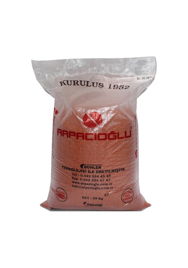 Arpacıoğlu® Kırmızı Yaprak Mercimek 25 KG Cilalı