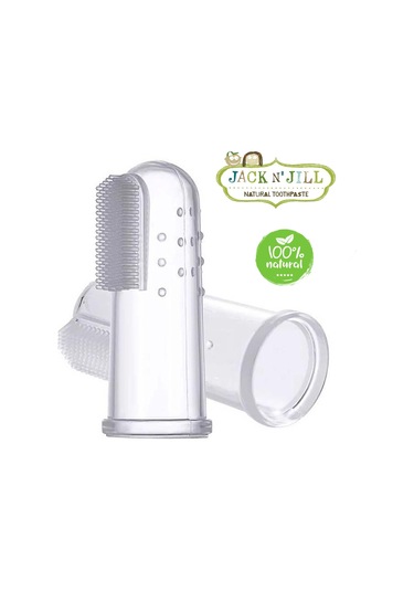 Jack N'Jill Kids 6 - 12 Ay Silikon Parmak Diş Fırçası 2'li