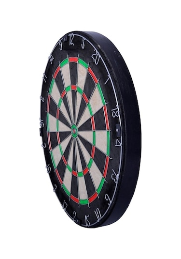Avessa Domuz Kılı Dart Tahtası Profesyonel Dart Seti 6 Adet Ok Da