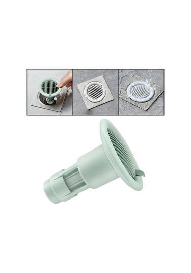 Didadodo Suntek Duş Yer Sifonu Kanalizasyon Çekirdek Drenaj Banyo Mutfak, Küçük Model 11.8x5cm Çift Kişilik