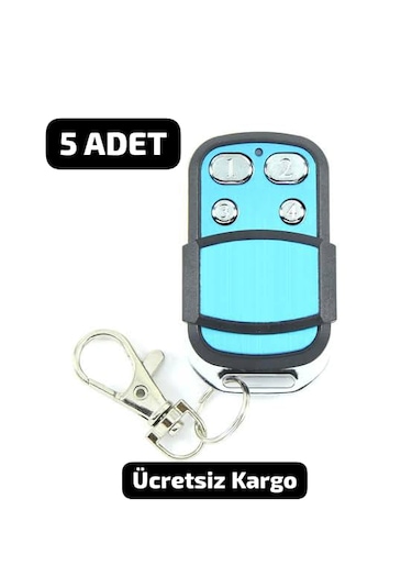 Akıllı Kodlanabilir Otopark Bariyer Garaj Kepenk Kumandası 5 Adet