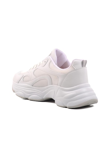 Ayakmod 164 G Beyaz Tekstil Kadın Sneaker Beyaz