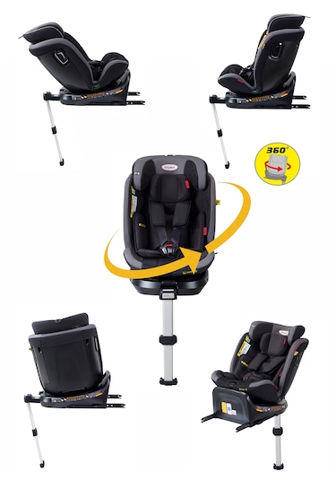 Holmer Capsula Multipro Aero 3D Legfix İ-Size 360 Dönebilir 0-36 KG Oto Koltuğu