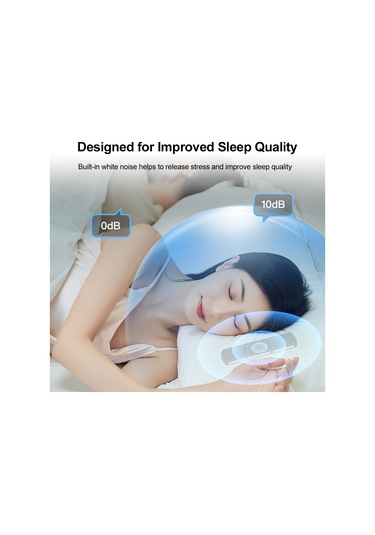 Kangvka Kemikiletim Teknolojili Uyku Hoparlörü - Kulak压住meyen Bt 5.1, 20 Saat Çalma Süresi, Beyaz Gürültü İle Uyku İyileştirici