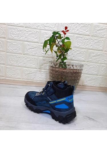 Abay 5353 Mavi Kaymayan Cırtlı Erkek Çocuk Bot 001