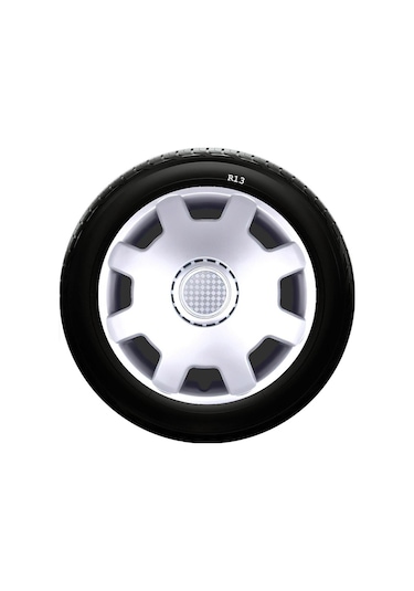 Fiat Uyumlu 13 Inc Kırılmaz Sks Jant Kapağı 1 Takım 4 Adet No:105