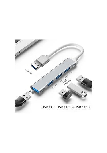 Alfalink Al-a809 Usb 3.0 4 Port 3.0 Slim Usb Çoğaltıcı