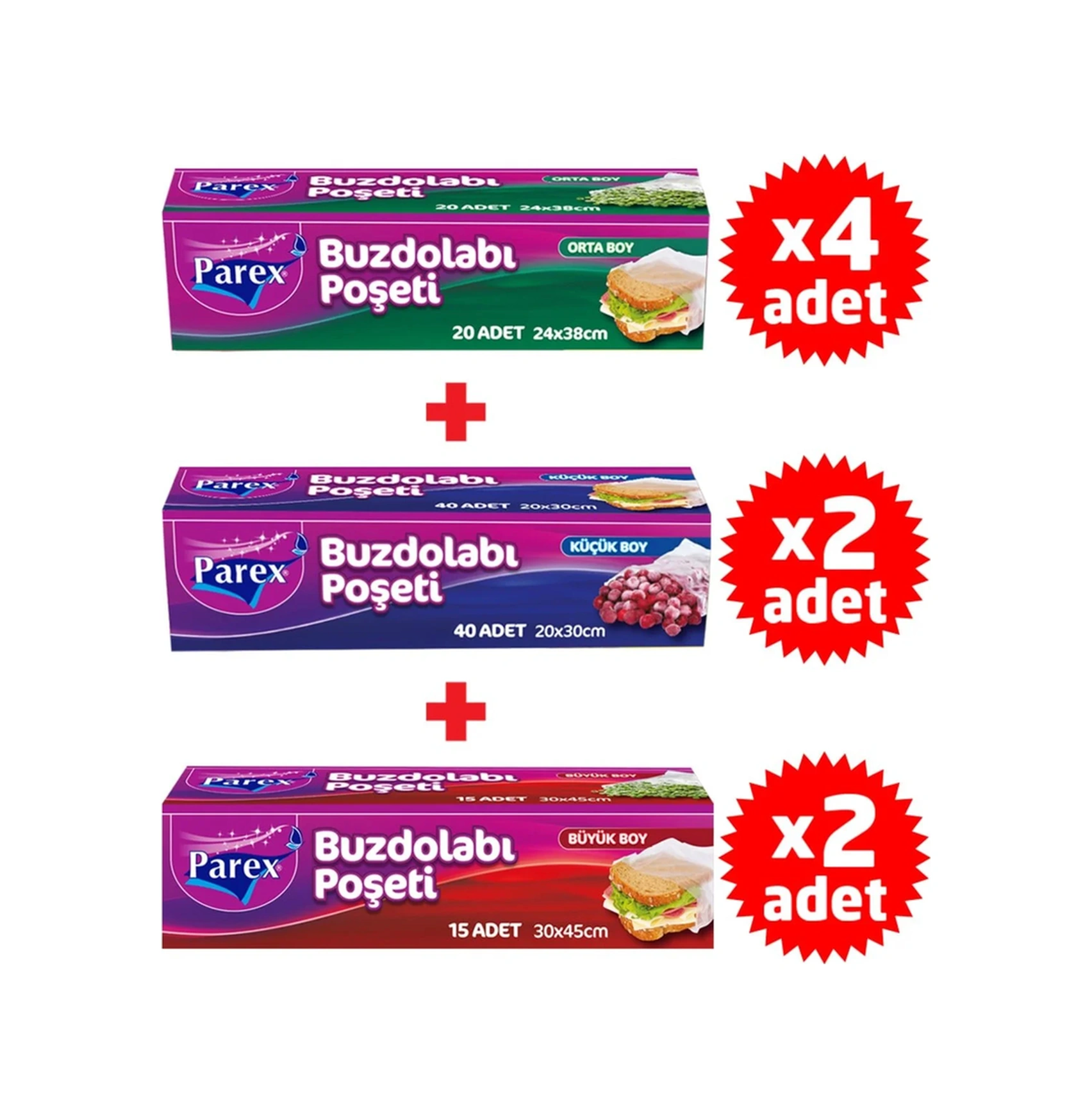 Buzdolabı Poşeti 8 Li Paket