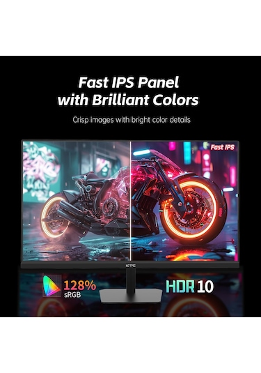 Ktc H25T7 24.5" 1 MS 180 Hz HDMI+Display Freesync Full HD Fast IPS LED Monitör