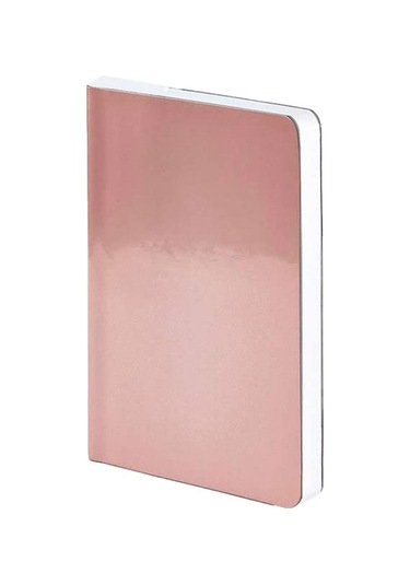 Nuuna Gri Noktalı A6 Defter Shiny Starlet Cosmo Rose 53955 Çok Renkli