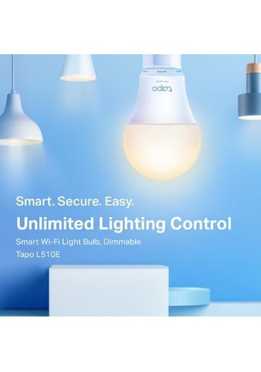 Tapo Smart Wi-fi Light Bulb Dimmable 2-pack