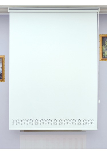 Lazer Stor Perde - İthal Mat Kalın Stor Beyaz