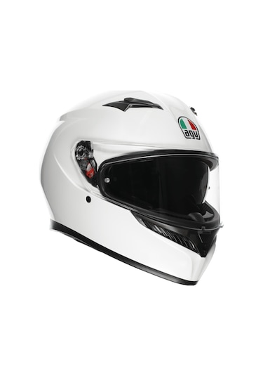 Agv K3 Mplk Configuration Mono White Kapalı Kask Beyaz