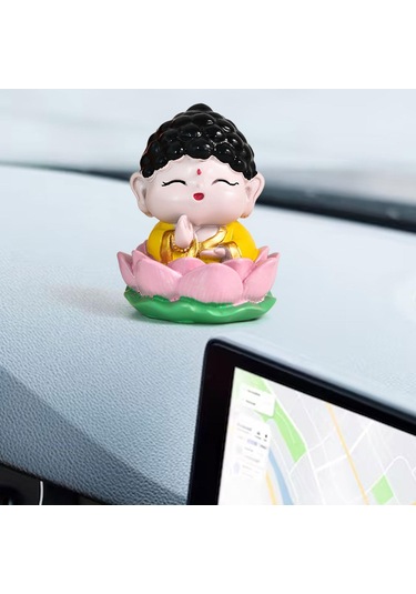 Suntek Çin Figürleri Heykel Dekorasyonu Taşınabilir Tathagata