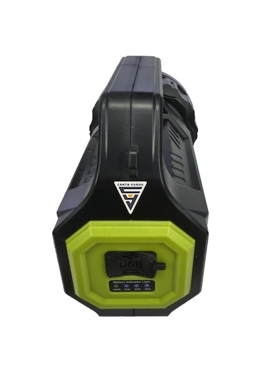 Golda Kama Solar Projektör Şarjlı El Feneri Işıldak