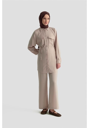 Armine Takım 25yd9261 Bej Bej