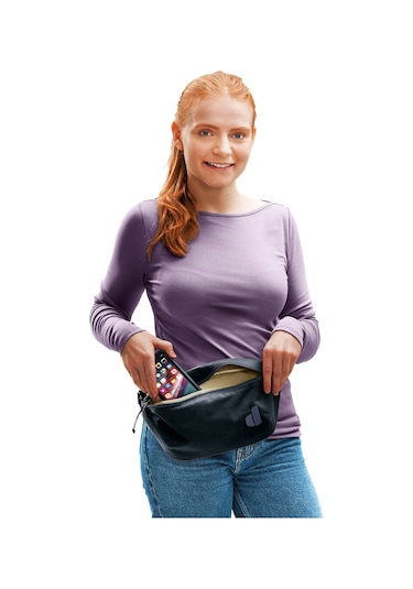 Deuter Avengo Organizer 2.5 Litre Bel Çantası Black Siyah