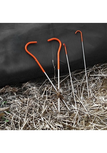 Novahub 130-150mm Hafif Titanyum Çadır Kazıkları - Kamp & Doğa Yürüyüşü İçin Çok Renkli Çok Renkli