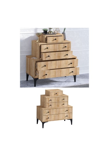 Decormet Gobi Şifonyer Safir Meşe Diğer