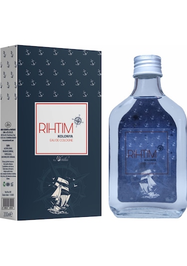 Venilia Rıhtım Kolonya Cam Şişe EDC 200 ML