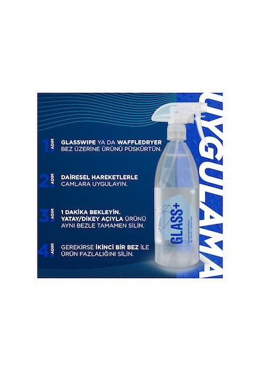 Gyeon Q²m Glass+ Plus Araç Cam Yağmur Kaydırıcı Su İtici Ve Temiz
