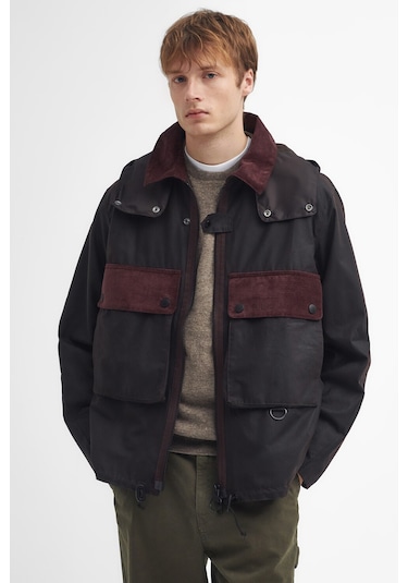 Barbour Re-engineered Spey Yağlı Ceket Ru91 Rustic Kahverengi