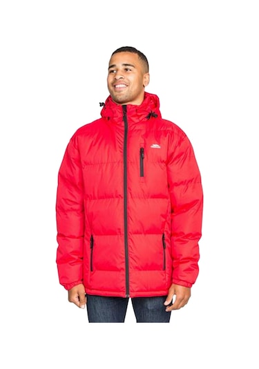 Trespass Clip Padded Erkek Outdoor Mont Kırmızı