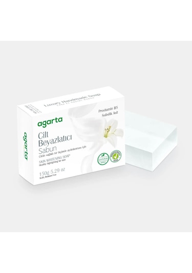 Agarta Doğal Cilt Beyazlatıcı Sabun El Yapımı 150 G