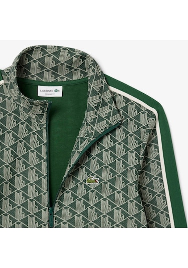 Lacoste Sh1368 Erkek Ceket Yeşil