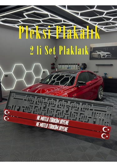 Ne Mutlu Türküm Yazılı Pleksi Plakalık