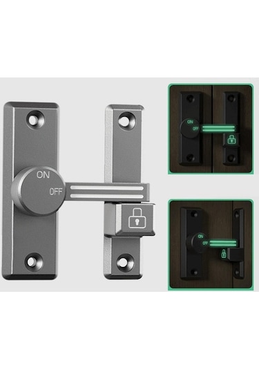 Besthome1 Ahır Sürgülü Kapı - Mandalı Beyaz Suntek Garaj Bahçe Kapısı