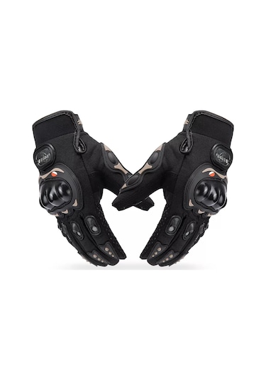 Probiker Korumalı Motosiklet Eldiveni Siyah