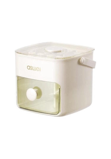 Kapaklı Buz Tepsisi Kutusu 48 Kaviteler Dondurucu İçin Buz Kalıbı Ev Mutfak Seyahat Restoran Parti İçin Hızlı Açılan Buz Yapıcı Beyaz