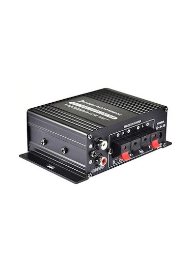 Vkemall Ak170 12v Mini Güç Amfi - Küçük Boy Taşınabilir Ses Katlayıcı