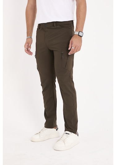 Camp532 Outdoor Tactical Su İticili Likralı Yazlık Erkek Taktik Pantolon Haki