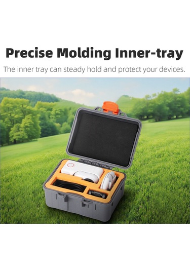 Xindoker Insta360 Go Ultra İçin Aqx-23 Suluğa Dayanıklı Mini Depolama Kutusu - Aksesuarları Sağlam Olarak Saklama Kutusu