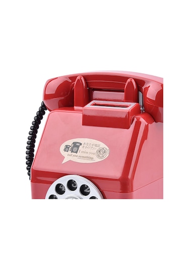 Suntek Retro Telefon Kumbara Arama Telefon Para Tasarrufu Kavanoz