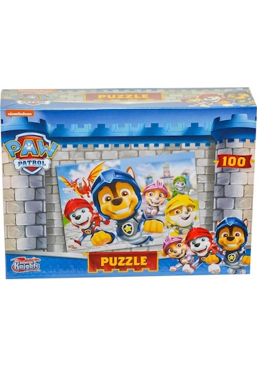 Pw7910 Paw Patrol 100 Parça Puzzle - Laço Kids - Utku Oyuncak