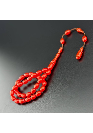 Günlük Bürokrat Boy Sıkma Kehribar Tesbih Hcz-model Gkyrde Turuncu