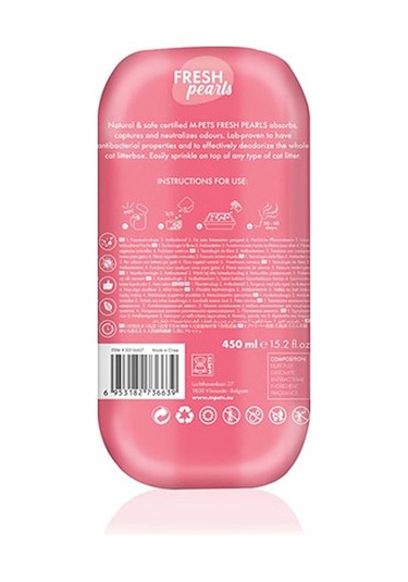 M-pets Fresh Pearls Çiçek Kokulu Kedi Kumu Deodorantı 450 Ml 244-43000.01