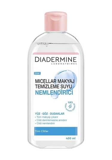 Diadermine Nemlendirici Micellar Kusursuz Makyaj Temizleme Suyu 400 ML