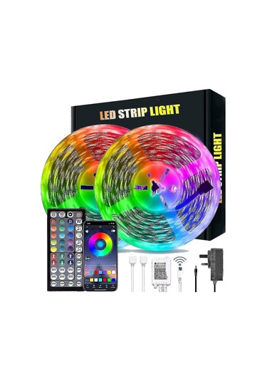 30m Led Işık Bluetooth Rgb Işık Led Işık Şeridi - Perfet Diğer