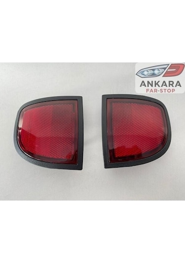 Mitsubishi L200 2007 - 2014 Arka Çamurluk Reflekörü Sağ - Sol Takım