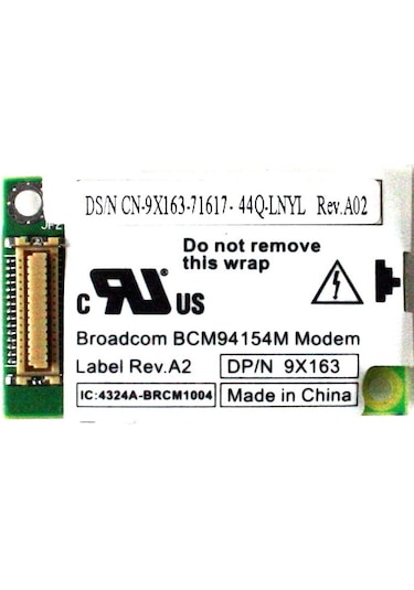 Broadcom BCM94154M Laptop Notebook Fax Modem Board