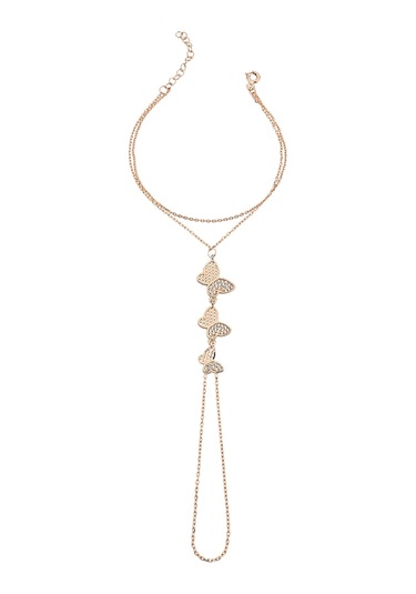 925 Ayar Gümüş Rose Kelebekler Şahmeran - 45100003 Rose Gold
