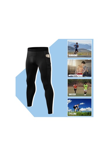 Ximistore9 Erkek Spor Tayt Beyaz 2xl - Esnek, Hızlı Kuruyan, Nem Emici, Rahat Bel Bantlı, Cepli Beyaz