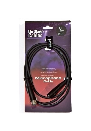 On Stage Mc12-6 2 Metre Mikrofon Kablosu